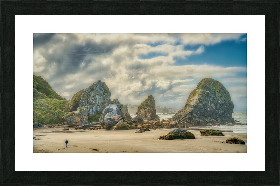 Low Tide Picture Frame print