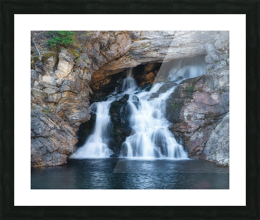 Running Eagle Falls Picture Frame print