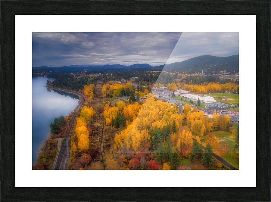 Fall Color Picture Frame print