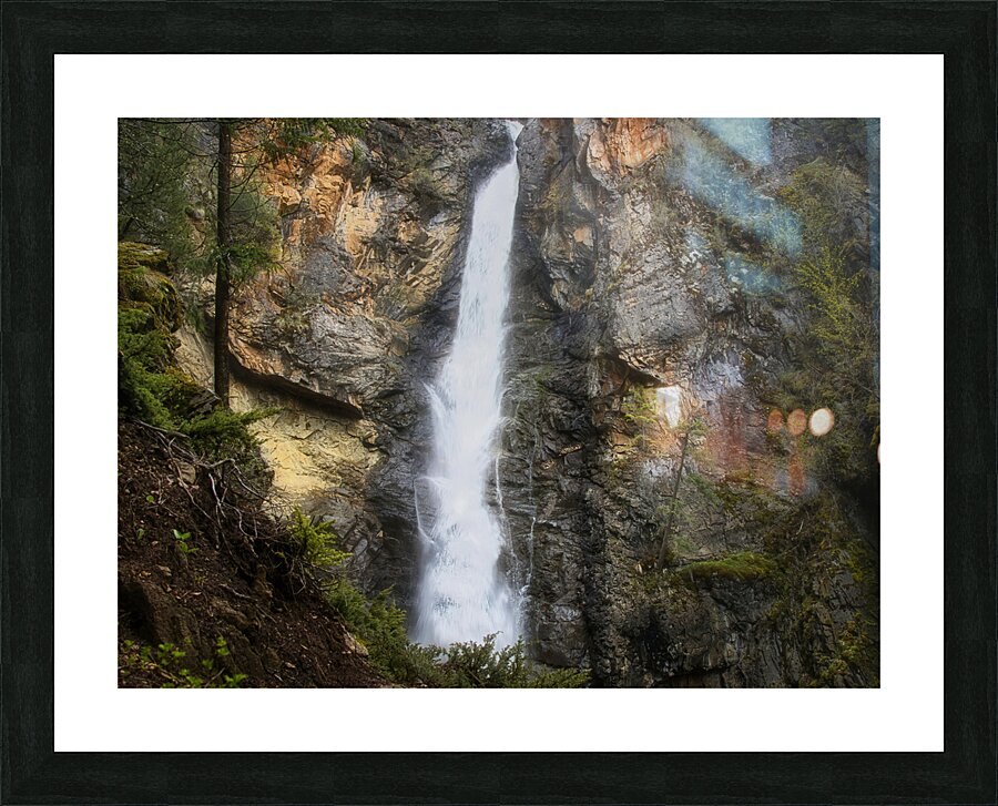 Copper Falls Picture Frame print