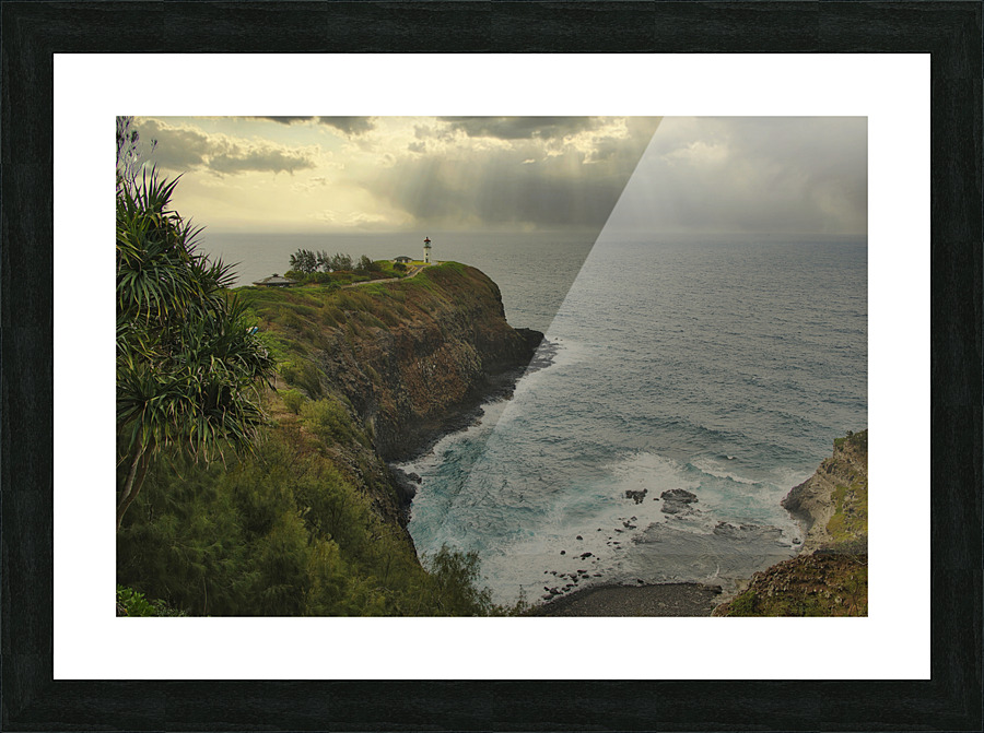 Kilauea Lighthouse Picture Frame print