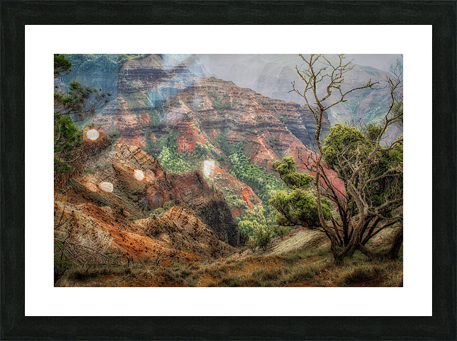 Waimea Canyon2 Picture Frame print