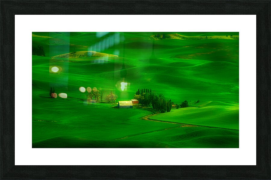 Palouse Homestead Picture Frame print