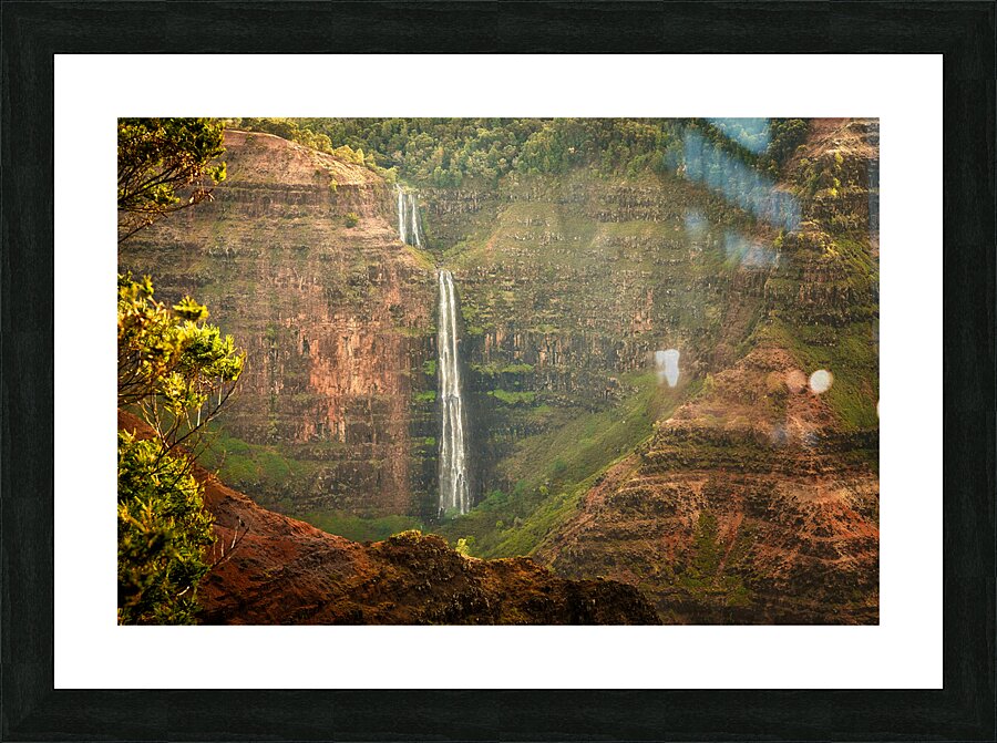 Waipoo Falls Picture Frame print