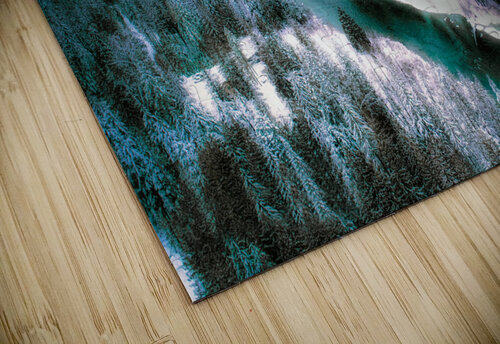 Winter Over the River Dan Eskelson puzzle