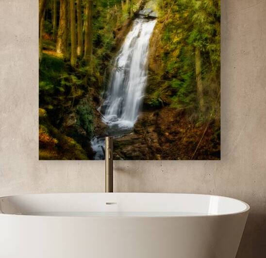 Fletcher Creek Falls by Dan Eskelson