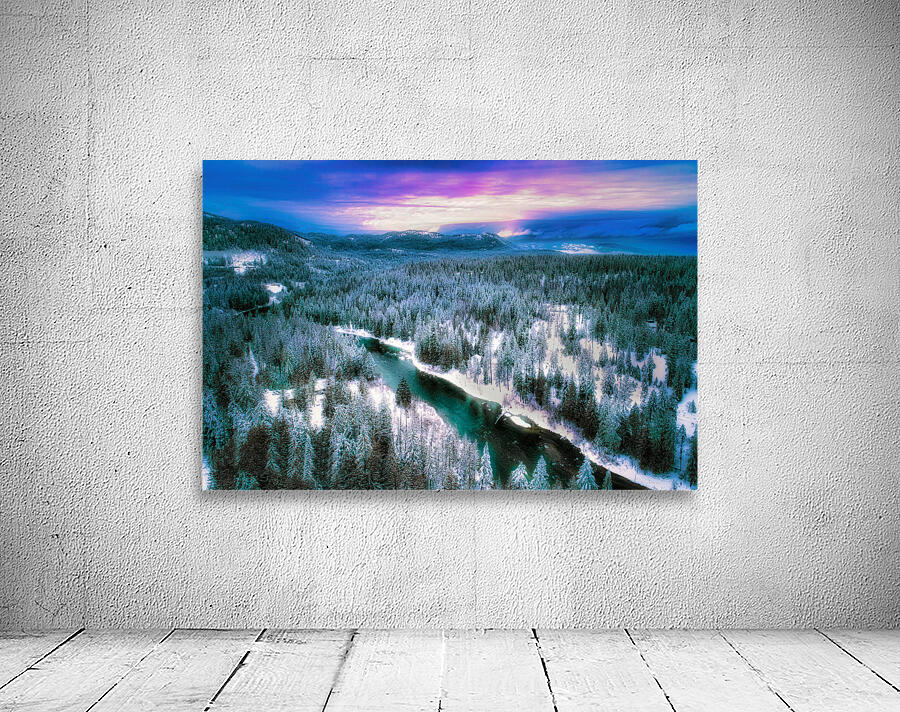 Winter Over the River Wall Preview