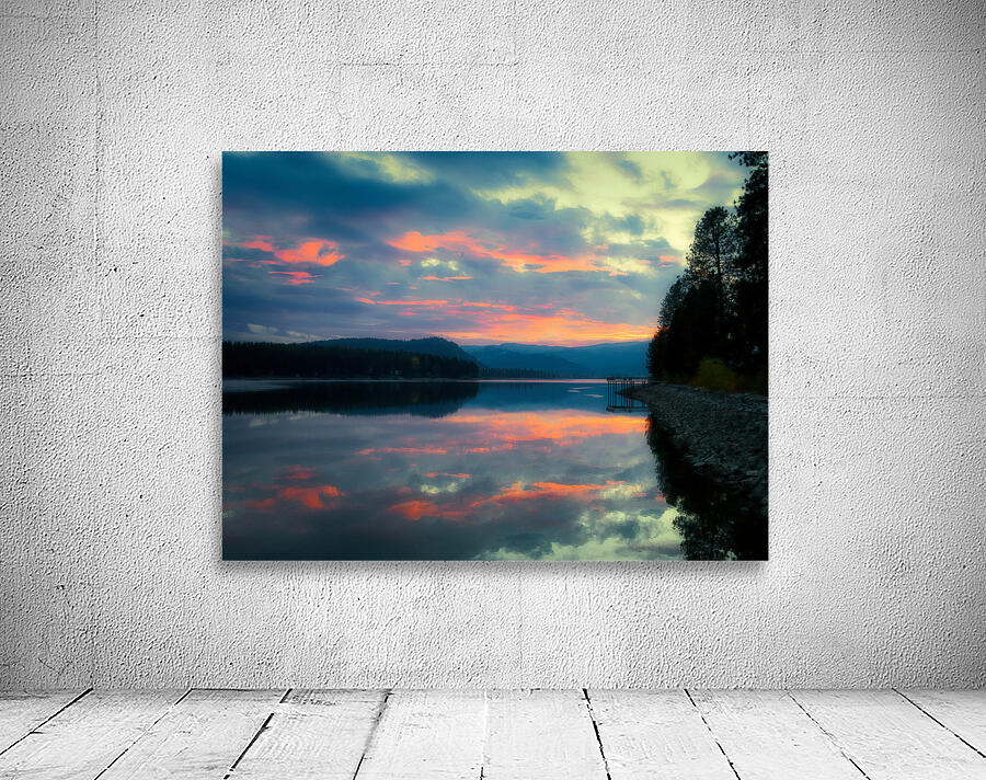 Sunset Pend Oreille River Wall Preview