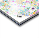 Mandala flowers Acrylic print