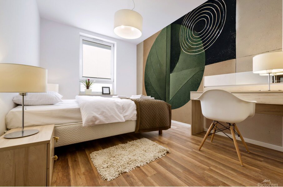 Organic abstract 8 Mural print