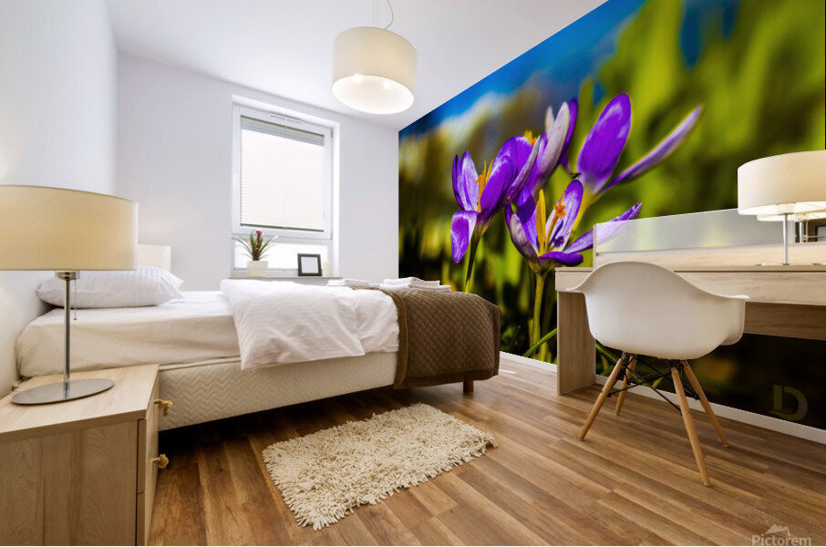 Flowers  Mural print