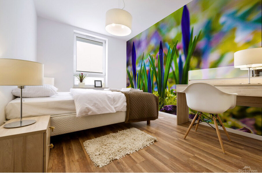 flowers  Mural print