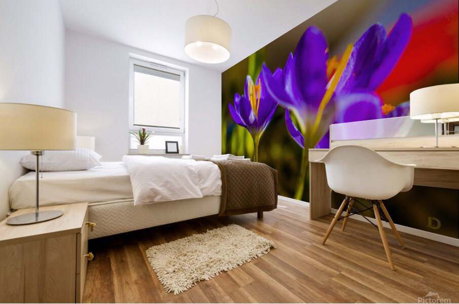 flowers Mural print