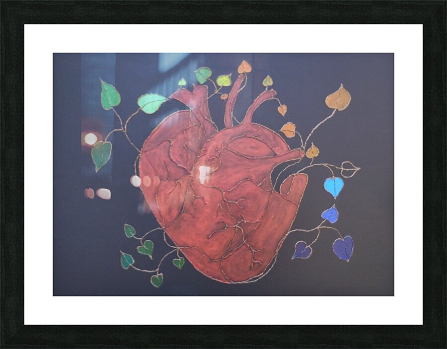 Heart  Picture Frame print