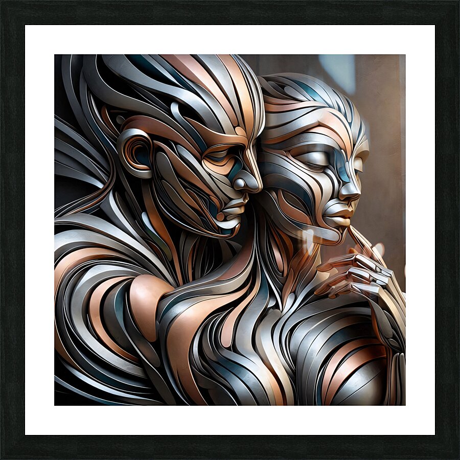 Sculpture Picture Frame print
