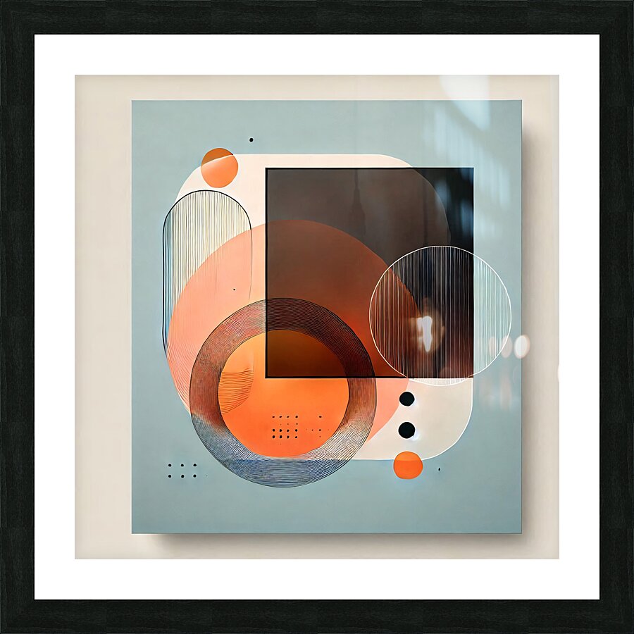 Abstract 8 Picture Frame print