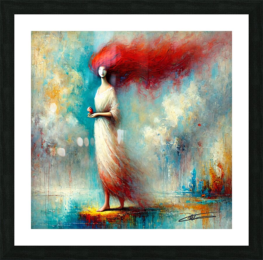 Redhead Picture Frame print