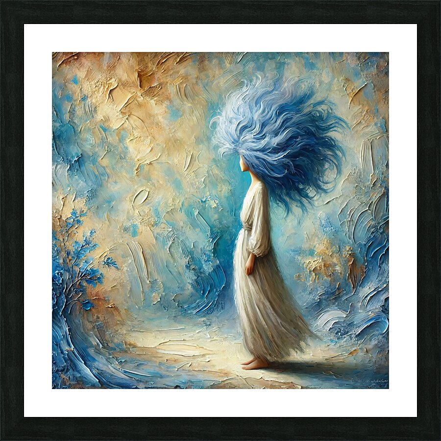 BlueHead Picture Frame print