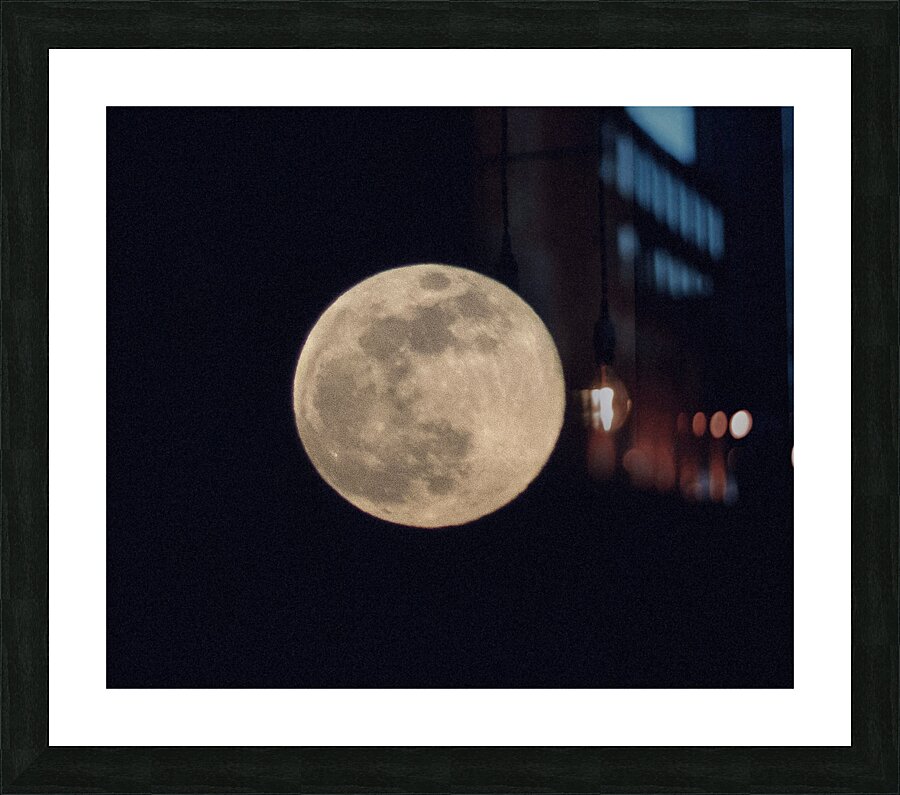 Full moon  Picture Frame print