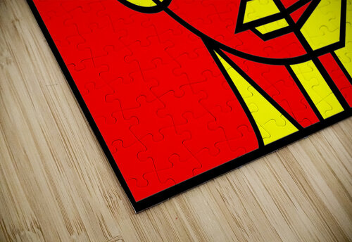 Geometric faces navickas puzzle