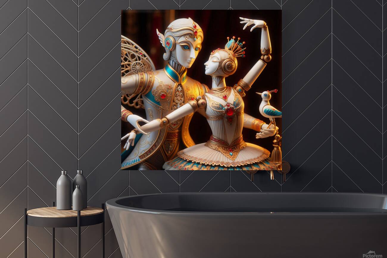 Porcelain humanoid dancers Reproduction