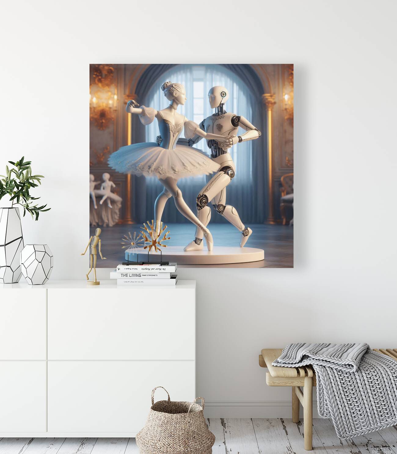Porcelain humanoid dancers Reproduction