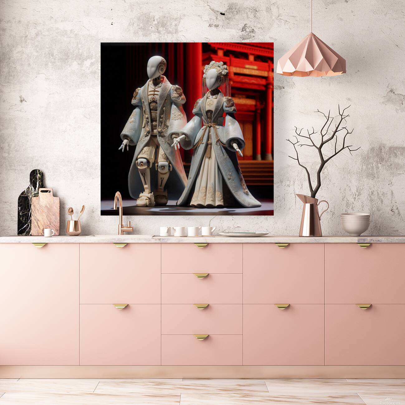 artist robot Reproduction