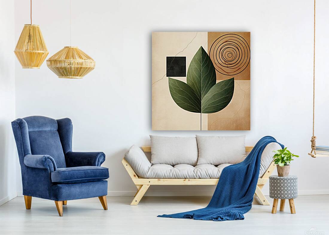 Organic Abstract 5  Reproduction