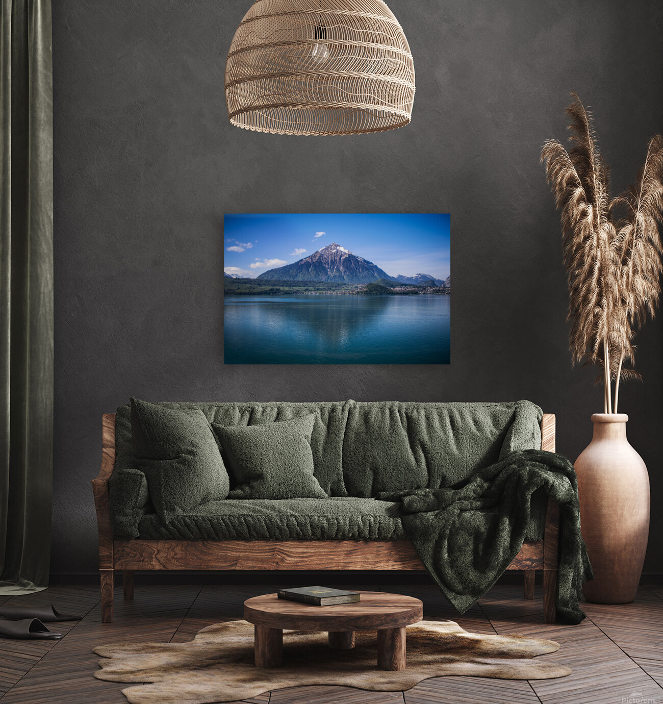 mountain lake Reproduction