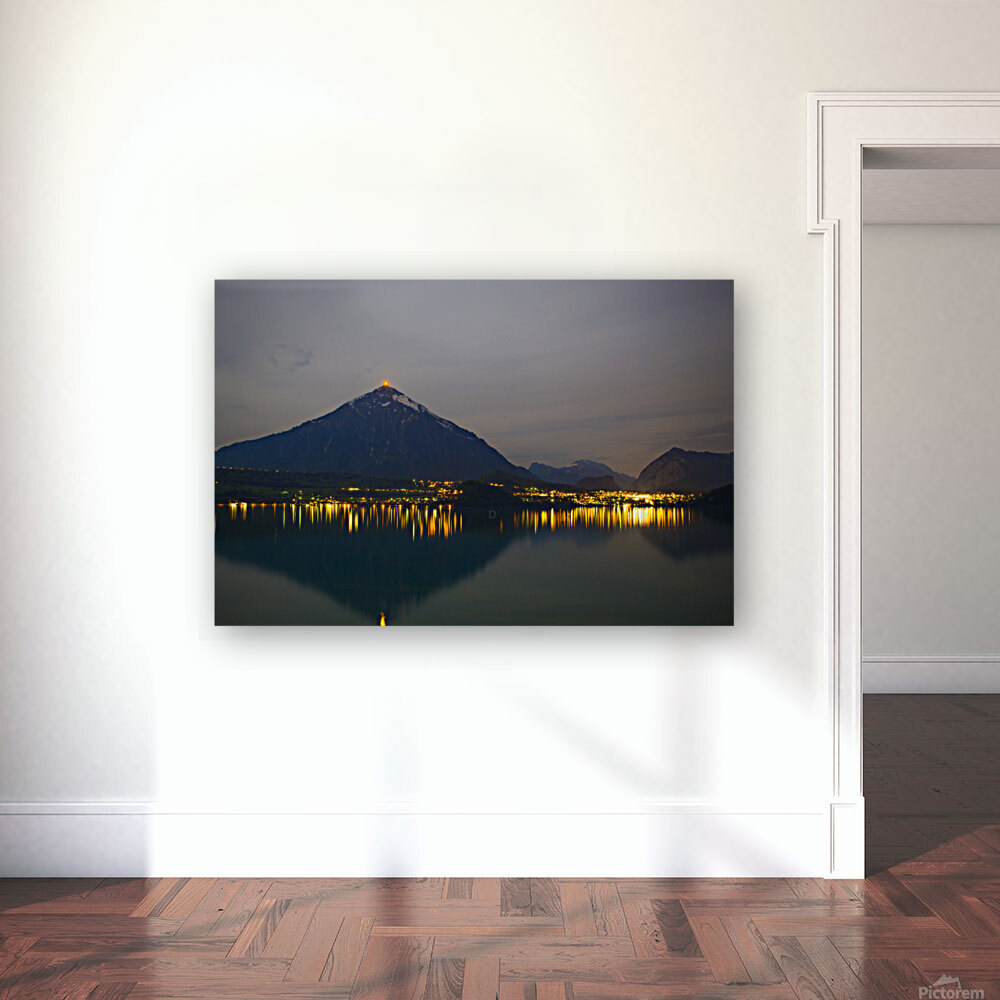 mountain lake Reproduction