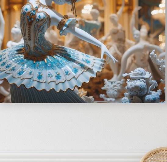 Porcelain dancers by navickas