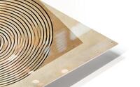 A abstract minimalist HD Metal print