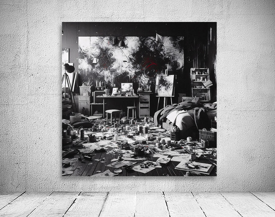 Messy room Wall Preview