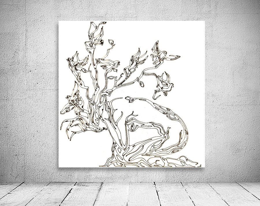 Intertwined Growth Wall Preview