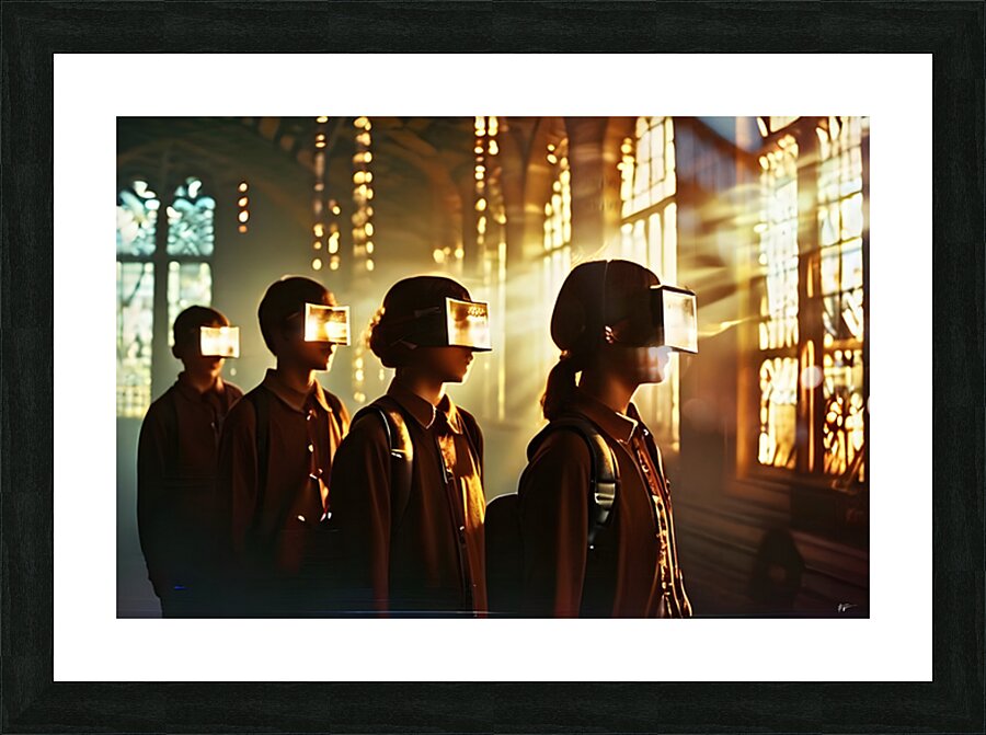 P4D 23   Believe Picture Frame print