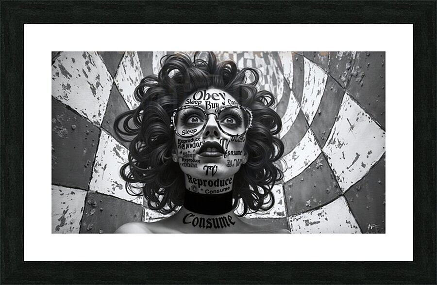DC MK ULTRA1 Picture Frame print