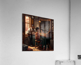 The Barber Shop Acrylic Print