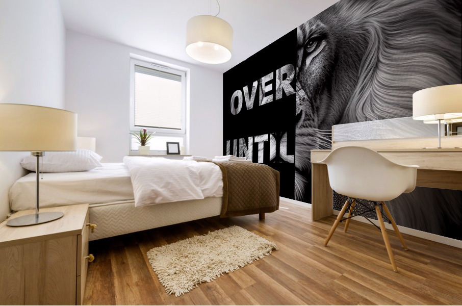 Lion Mayne Mural print