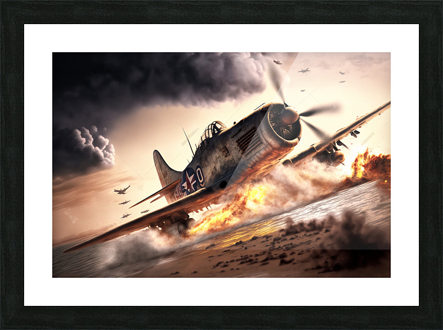 Air Dawgs Picture Frame print