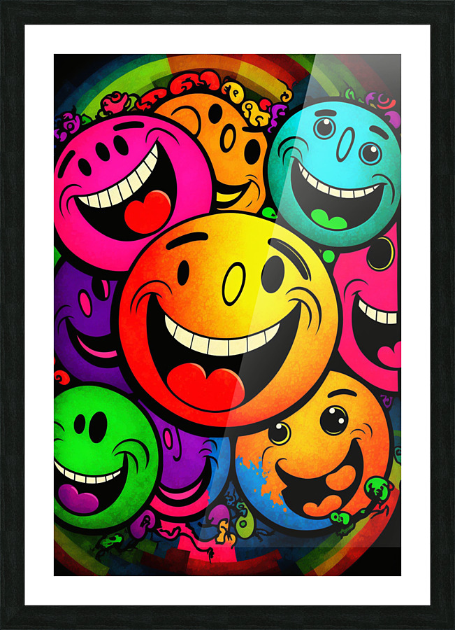 So Happy Picture Frame print