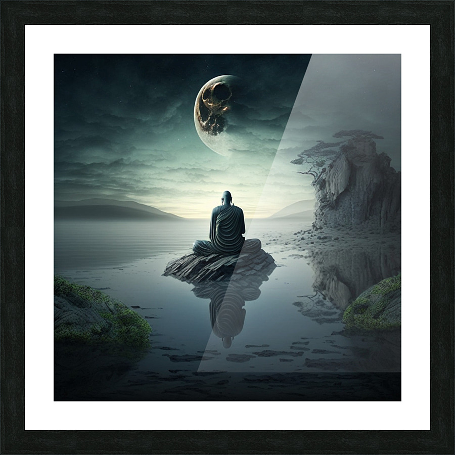 Peaceful Picture Frame print
