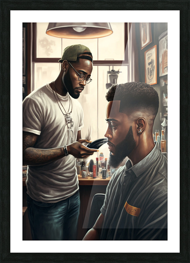 Faded Picture Frame print
