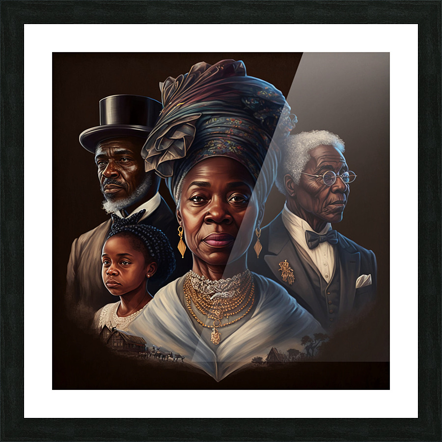 Southern Generation Picture Frame print
