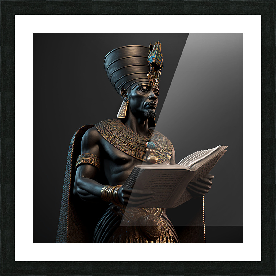 The Scholar Picture Frame print