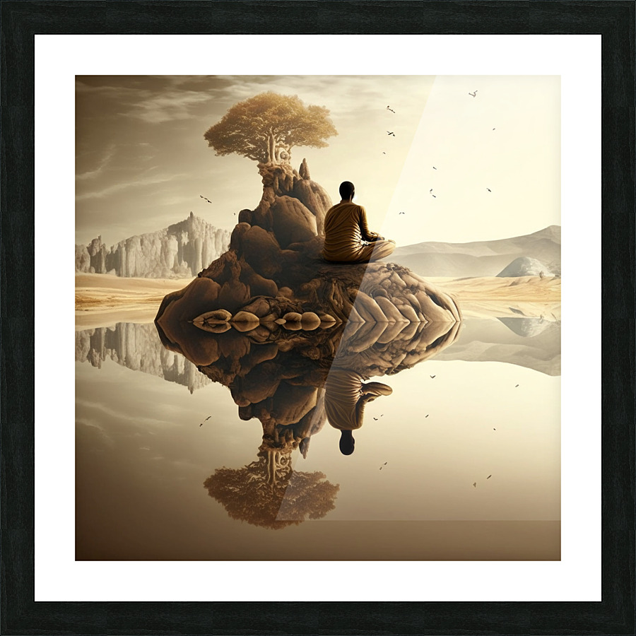 Balance Picture Frame print