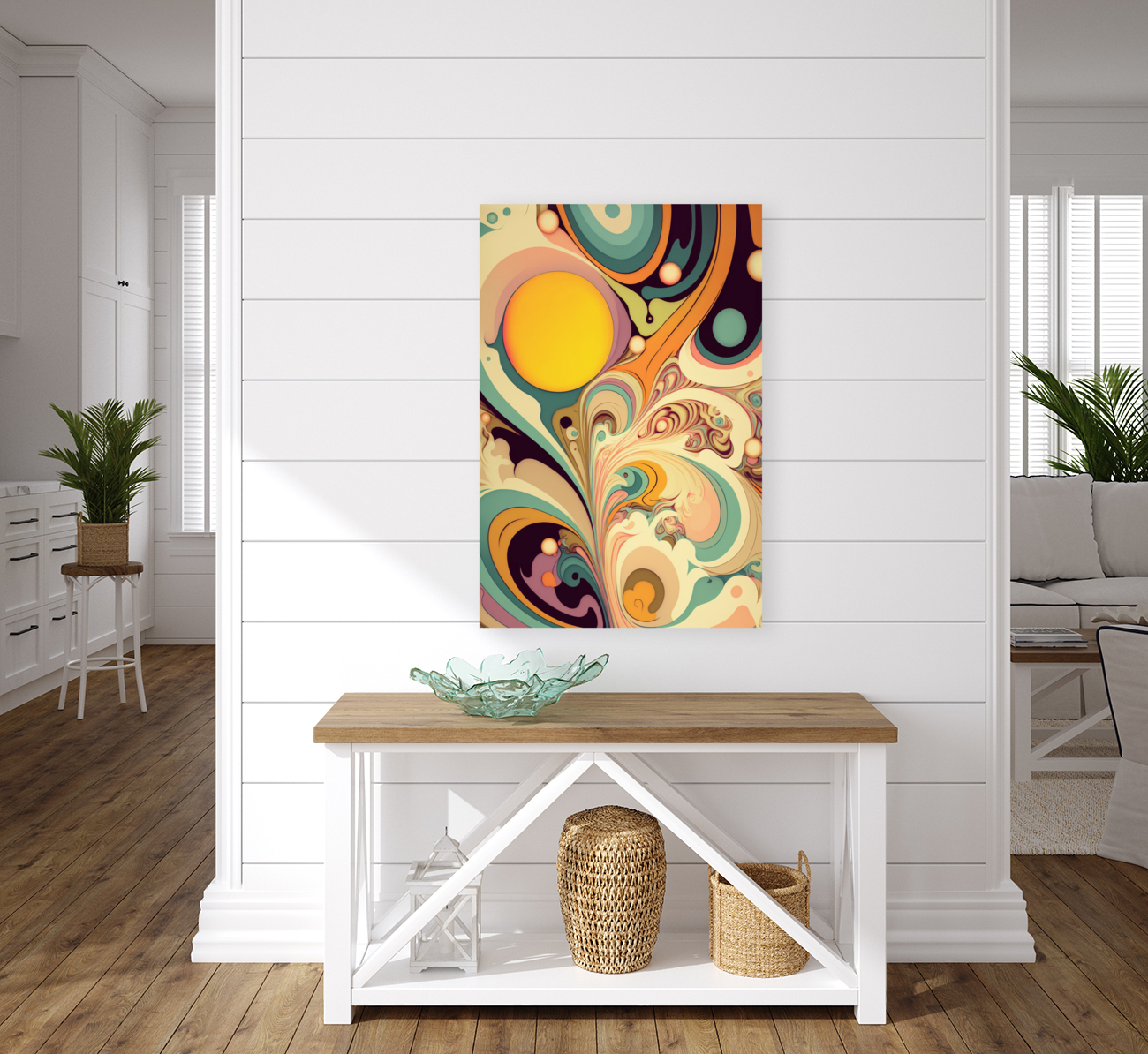 pastel abstract Reproduction
