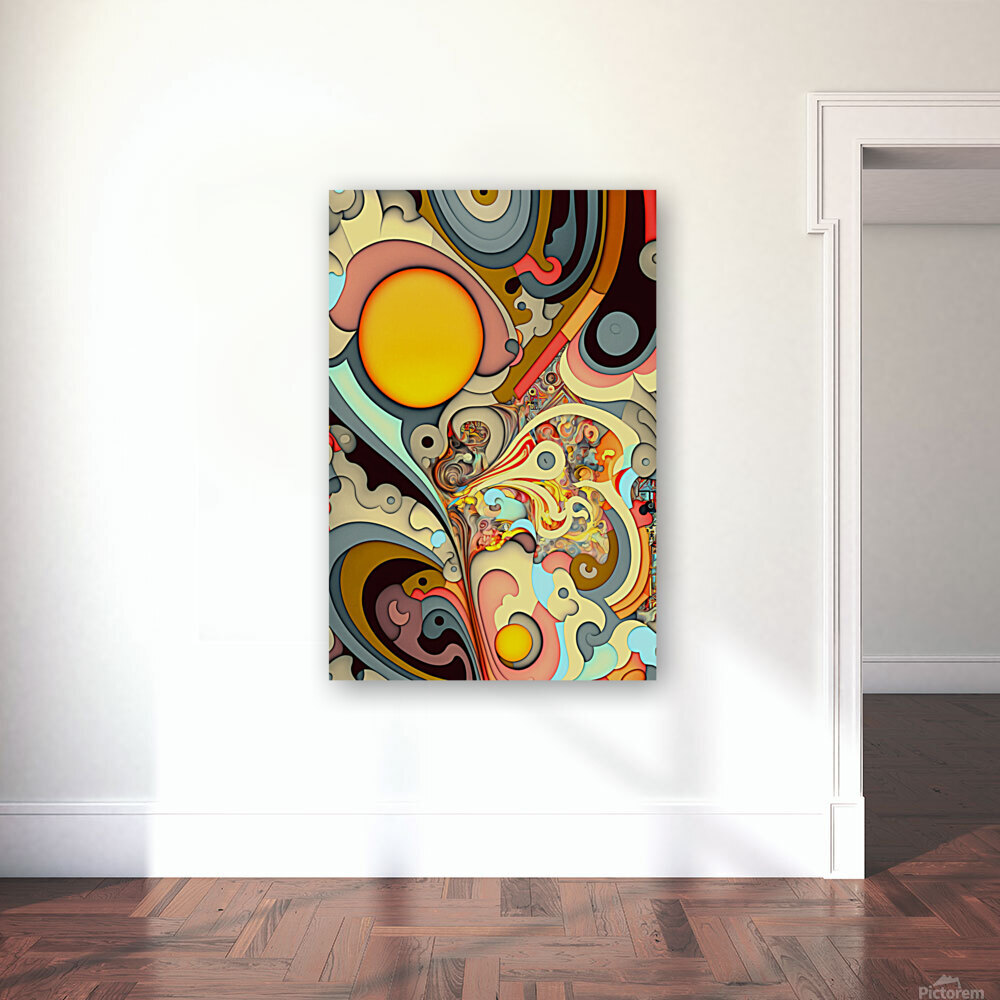 Retro Abstract 2 Reproduction