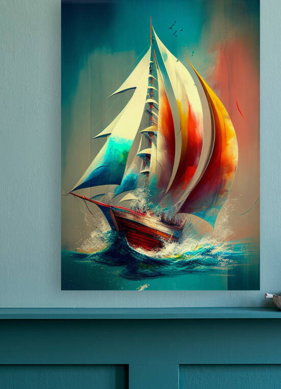 Open Sails by Karim Akil Bey