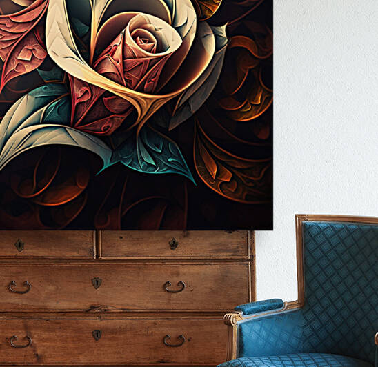 Muted Rose Reproduction
