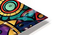 Bold stained glass HD Metal print